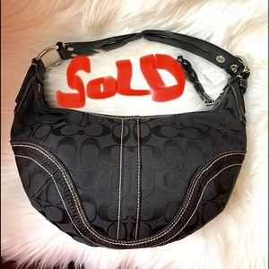 SOLD Coach signature purse
